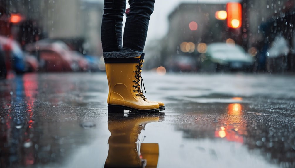 escolhendo o calçado ideal para dias chuvosos