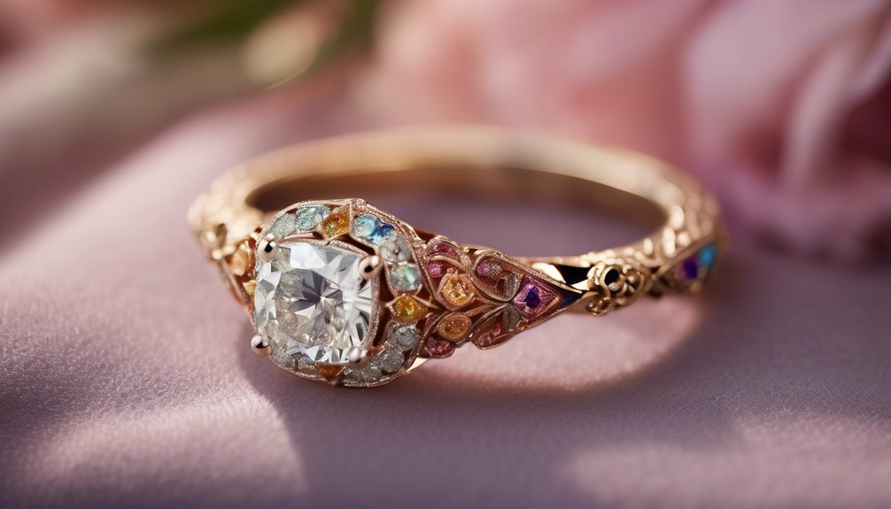 Anéis de noivado significado e elegância